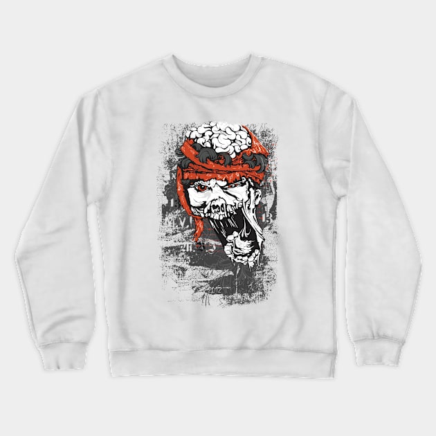 Rest in Pieces Crewneck Sweatshirt by Designious